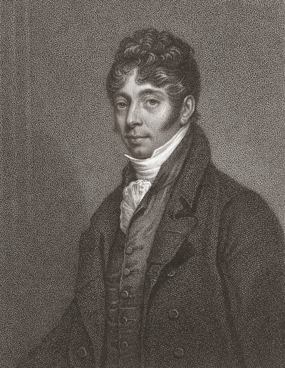 John Cunningham Saunders. Portré. (nyomtatás) alkotó: Arthur (after) Devis