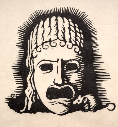 Görög maszk egérrel alkotó: Arthur Allen Lewis