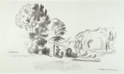 A Rockland-tó partja alkotó: Arthur B. Davies