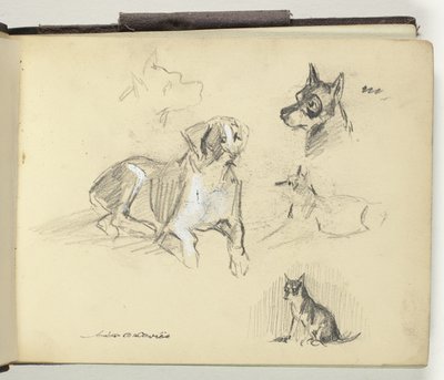 Vázlatfüzet I alkotó: Arthur B. Davies