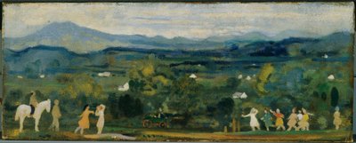 A zöld születése alkotó: Arthur Bowen Davies
