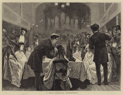 Fodrász Kiállítás alkotó: Arthur Boyd Houghton