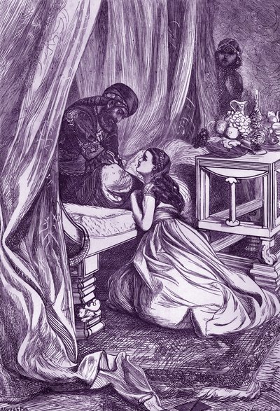 Arab éjszakák mese - alkotó: Arthur Boyd Houghton