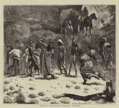 Észak-amerikai indián sportok alkotó: Arthur Boyd Houghton