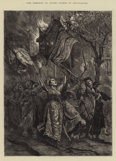 A kommün vagy a halál, Montmartre-i nők alkotó: Arthur Boyd Houghton