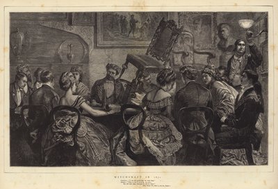 Boszorkányság 1871-ben alkotó: Arthur Boyd Houghton
