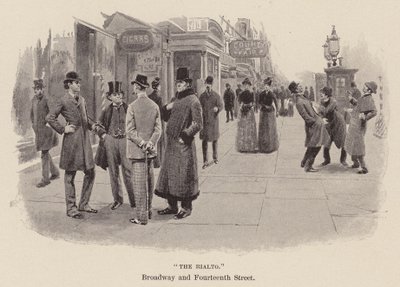 "A Rialto" (metszet) alkotó: Arthur Burdett Frost
