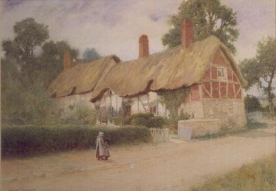Úton hazafelé alkotó: Arthur Claude Strachan
