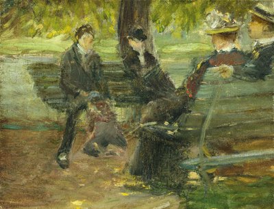 A parkban alkotó: Arthur Clifton Goodwin