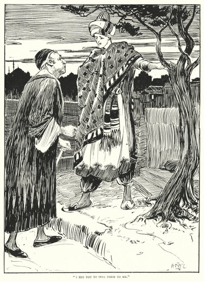 "Kérlek, add el nekem" (metszet) alkotó: Arthur David McCormick