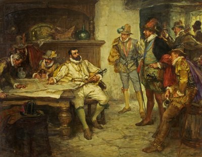 Martin Frobisher új útja Cathay felé alkotó: Arthur David McCormick