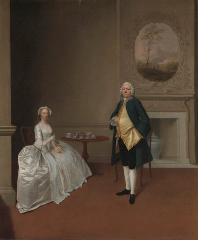 Mr. és Mrs. Hill alkotó: Arthur Devis