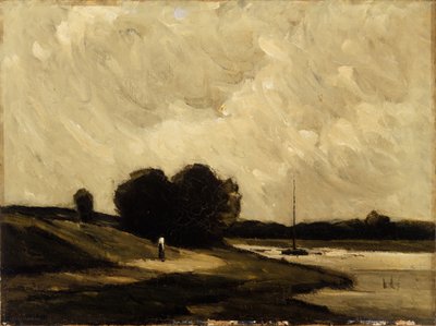 Near Portchester (Olaj, vászon) alkotó: Arthur Douglas Peppercorn