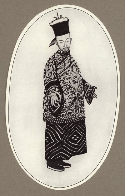 A kis kék mandarin (litho) alkotó: Arthur George Watts