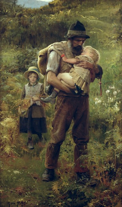 Súlyos teher alkotó: Arthur Hacker