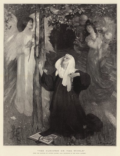 A kolostor vagy a világ alkotó: Arthur Hacker