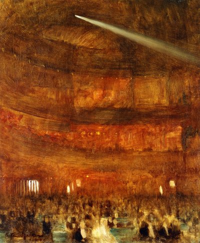 Az Alhambra Színház belseje, London, 1900, 1900 alkotó: Arthur Hacker