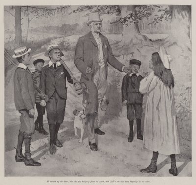Hunting the Fox, E Nesbit alkotó: Arthur Herbert Buckland