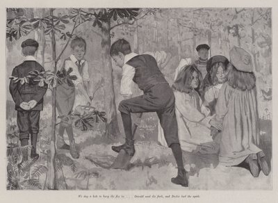 Hunting the Fox, E Nesbit alkotó: Arthur Herbert Buckland