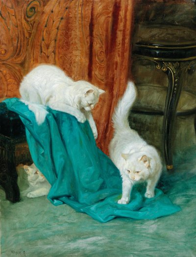 Macskák játszanak alkotó: Arthur Heyer