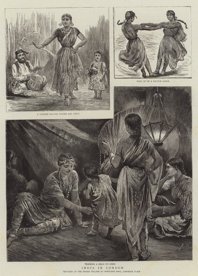 India Londonban alkotó: Arthur Hopkins