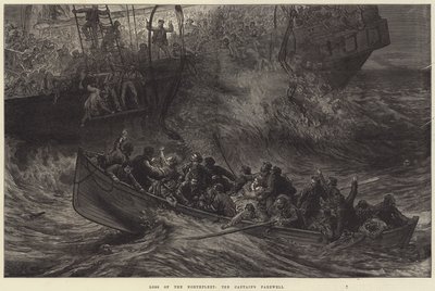 A Northfleet elvesztése, a kapitány búcsúja alkotó: Arthur Hopkins