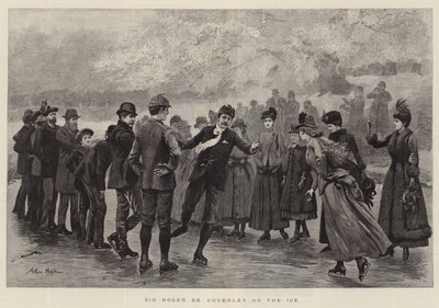 Sir Roger de Coverley a jégen alkotó: Arthur Hopkins