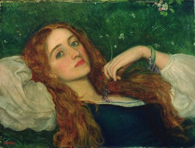 A Fűben alkotó: Arthur Hughes