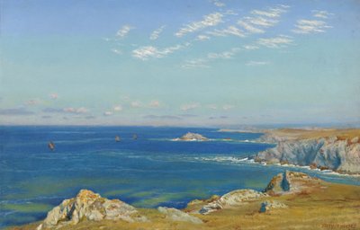 Newquay Headland, Cornwall alkotó: Arthur Hughes