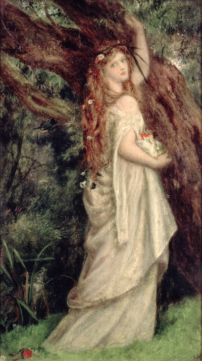 Ophelia alkotó: Arthur Hughes