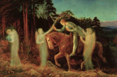 Sir Galahad, 1867-1892 alkotó: Arthur Hughes