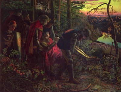 A Nap lovagja 1859-60 körül alkotó: Arthur Hughes