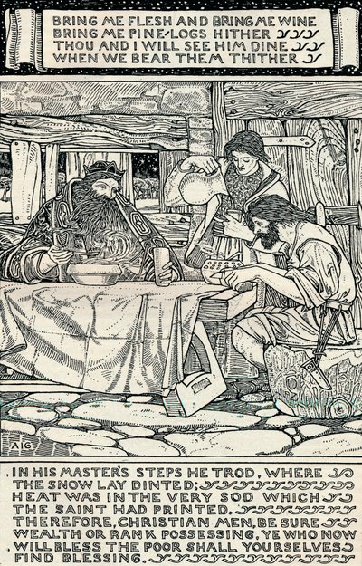 Jó Vencel király, 1895 alkotó: Arthur Joseph Gaskin