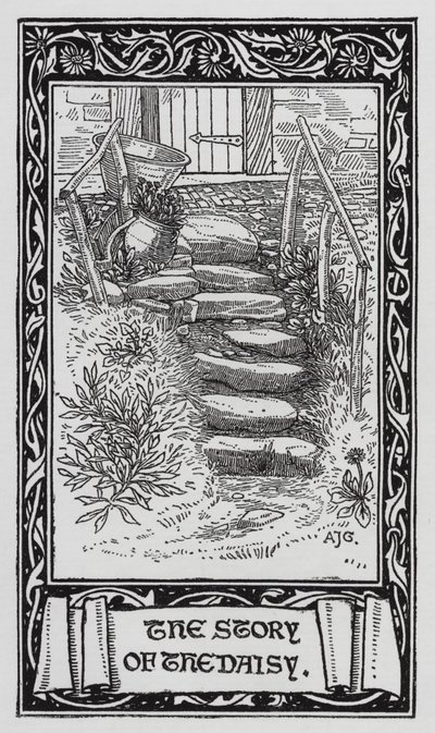 Hans Christian Andersen: Százszorszép (litho) alkotó: Arthur Joseph Gaskin