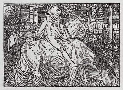Hans Christian Andersen: A szomszédos családok (litho) alkotó: Arthur Joseph Gaskin