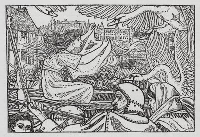 Hans Christian Andersen: A vad hattyúk (litho) alkotó: Arthur Joseph Gaskin