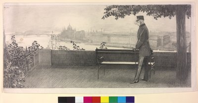 I. Ferenc József osztrák császár alkotó: Arthur Lajos Halmi