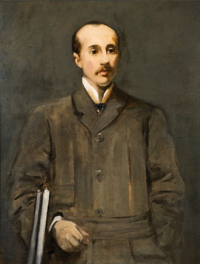 Egy portrétanulmány [J Martin White] alkotó: Arthur Melville
