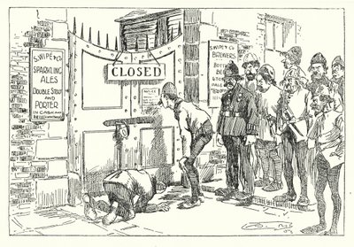 Kr. u. 1314, Nehéz idők (litográfia) alkotó: Arthur Moreland