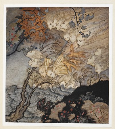 III. FELvonás: II. jelenet, 147. sor ... és néha egy hang alkotó: Arthur Rackham