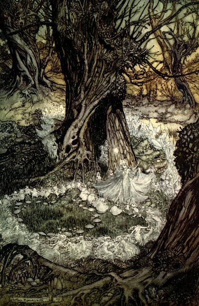 Szentivánéji álom alkotó: Arthur Rackham