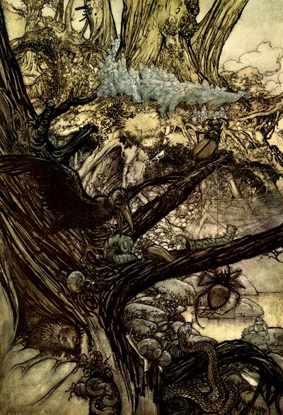 Szentivánéji álom alkotó: Arthur Rackham