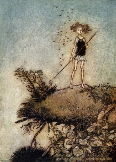 Szentivánéji álom alkotó: Arthur Rackham