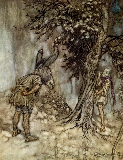 Szentivánéji álom alkotó: Arthur Rackham