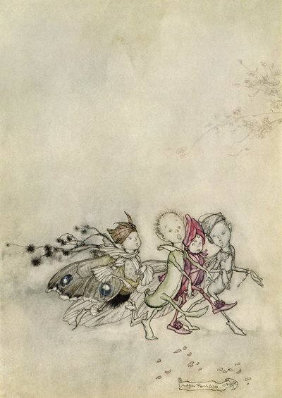 Szentivánéji álom alkotó: Arthur Rackham