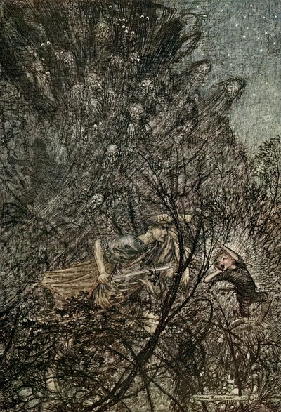 Szentivánéji álom alkotó: Arthur Rackham