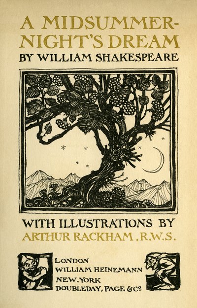 Szentivánéji álom alkotó: Arthur Rackham
