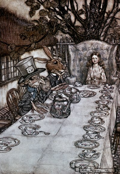 Alice Csodaországban, 1917 alkotó: Arthur Rackham