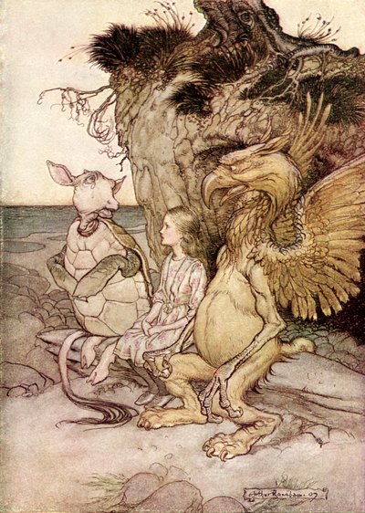 Lewis Carroll Alice kalandjai Csodaországban alkotó: Arthur Rackham