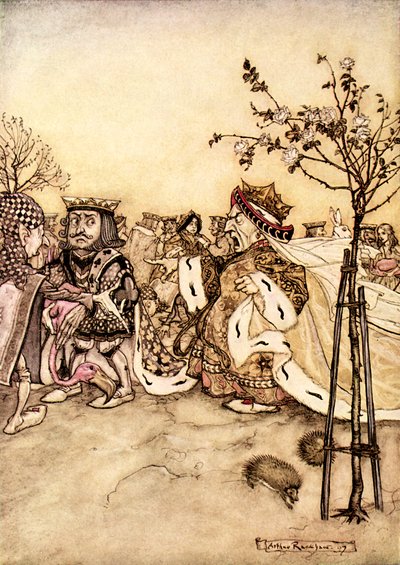 Lewis Carroll Alice kalandjai Csodaországban alkotó: Arthur Rackham